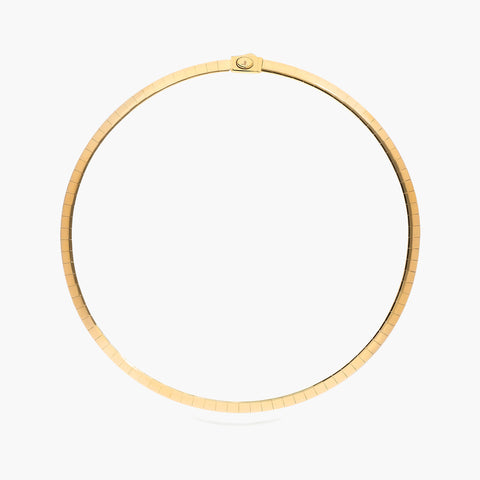 Gargantilla omega de oro 18K 42 cm