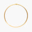 Gargantilla omega de oro 18K 42 cm