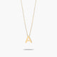 Collar de oro 18K A MY LETTER
