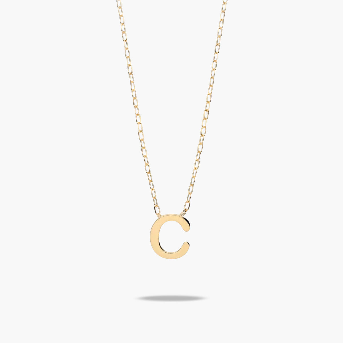 Collar de oro 18K C MY LETTER