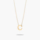 Collar de oro 18K C MY LETTER