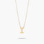 Collar de oro 18K I MY LETTER