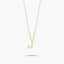 Collar de oro 18K J MY LETTER