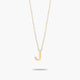 Collar de oro 18K J MY LETTER