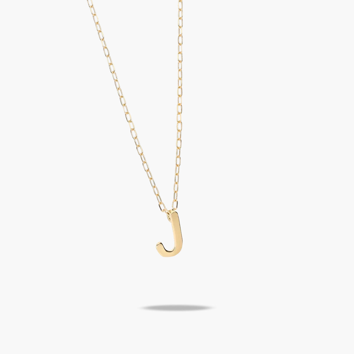 Collar de oro 18K J MY LETTER