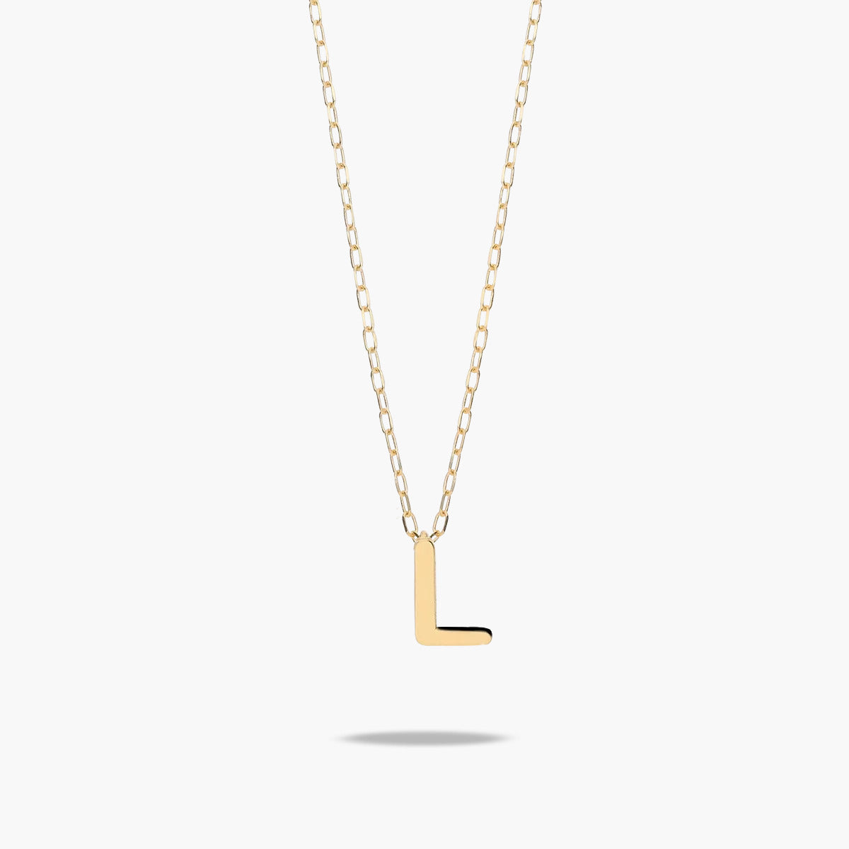 Collar de oro 18K L MY LETTER