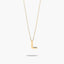 Collar de oro 18K L MY LETTER
