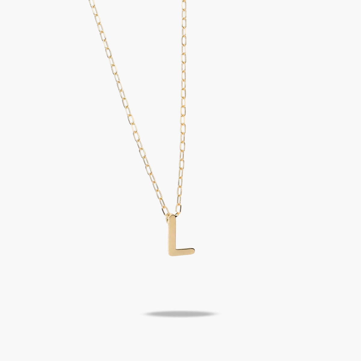 Collar de oro 18K L MY LETTER