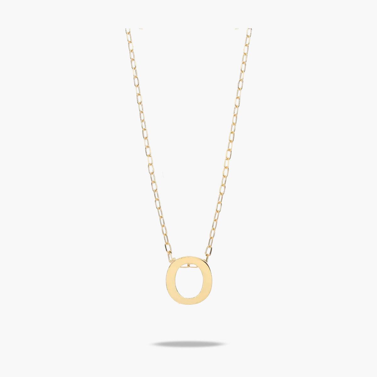 Collar de oro 18K O MY LETTER