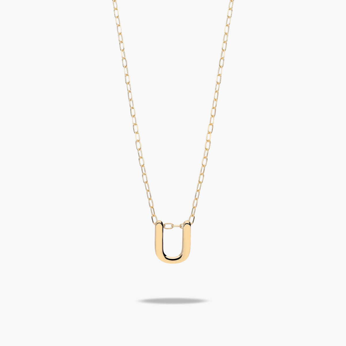 Collar de oro 18K U MY LETTER