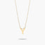 Collar de oro 18K Y MY LETTER