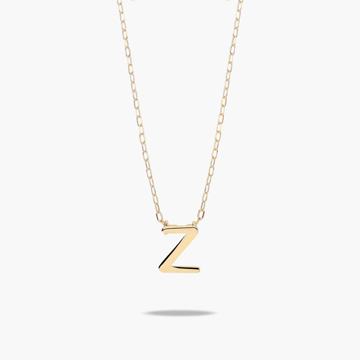 Collar de oro 18K Z MY LETTER