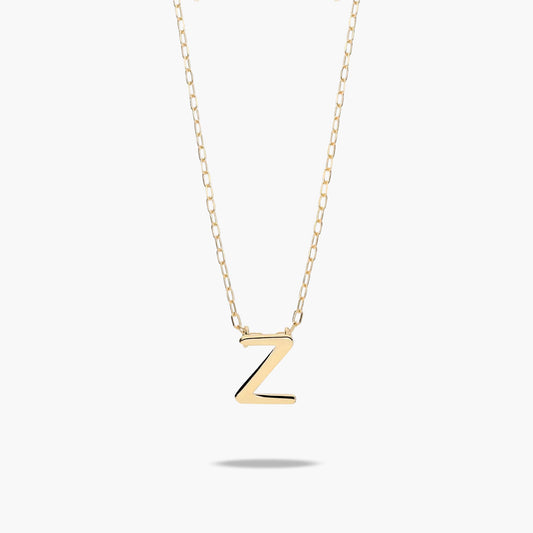 Collar de oro 18K Z MY LETTER