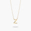 Collar de oro 18K Z MY LETTER