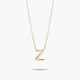 Collar de oro 18K Z MY LETTER