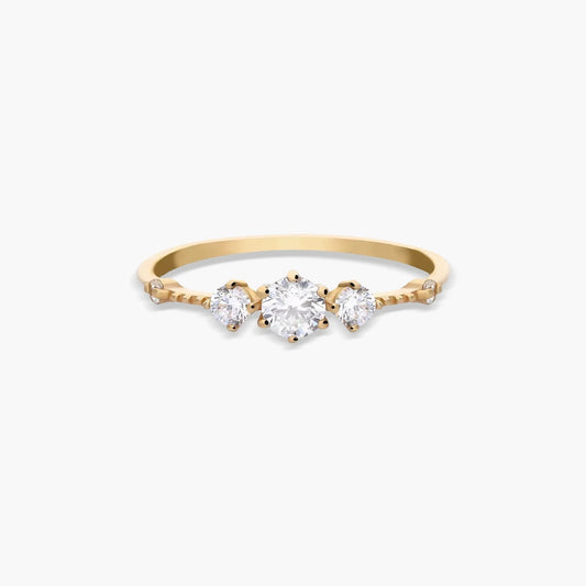 Anillo de oro 18K
