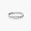 Anillo de oro blanco 18K 