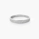 Anillo de oro blanco 18K 