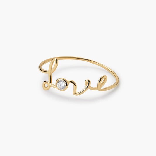 Anillo de oro 18K