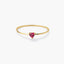 Anillo de oro 18K FEELINGS