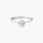 Anillo de oro blanco 18K PLANET
