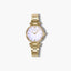 Reloj Viceroy Chic 42446-03 acero dorado esfera blanca circonita
