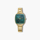 Reloj Viceroy Kiss 42454-67 acero dorado esfera verde