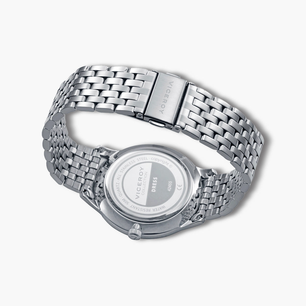 Reloj Viceroy Dress 42455-33 acero esfera azul