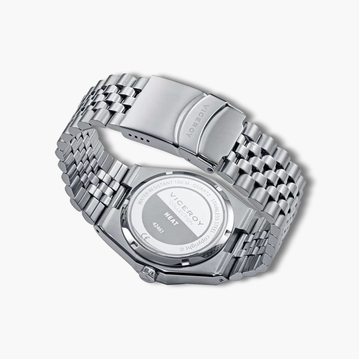 Reloj Viceroy Heat 42461-37 cronógrafo acero esfera azul