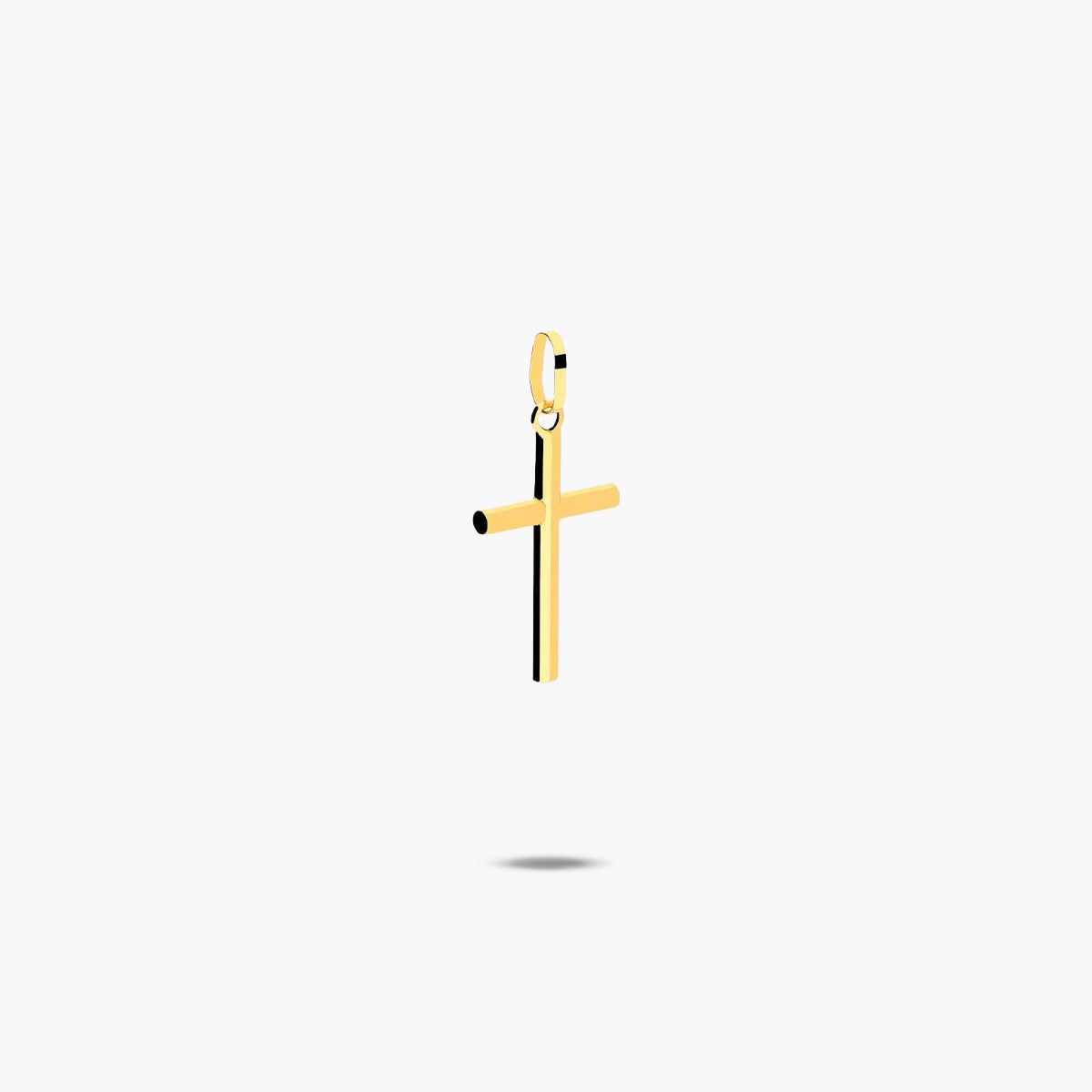 Cruz clásica de oro 18K 16 mm