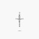 Cruz Cristo de plata de 1ª ley 30 mm