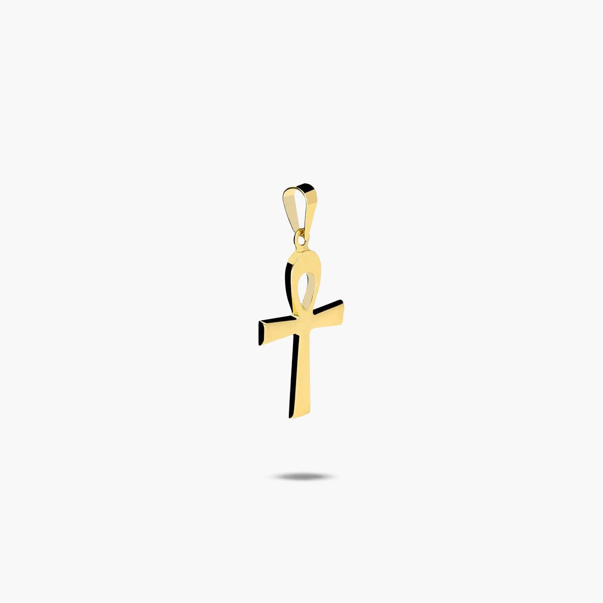 Cruz de la vida 22mm oro 18 quilates