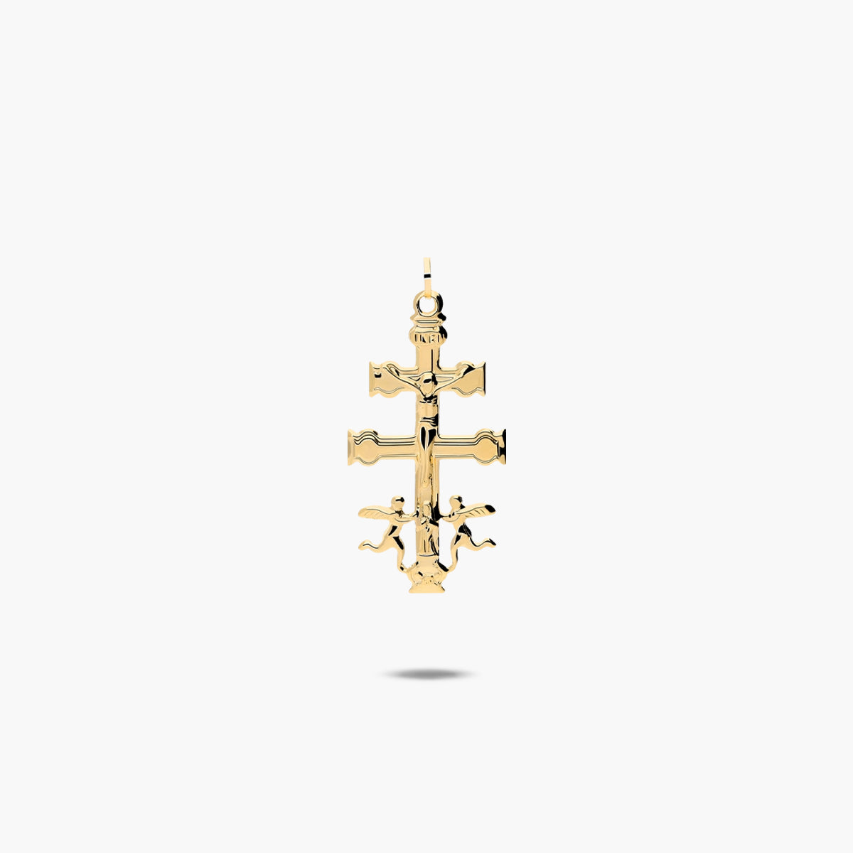 Cruz de Caravaca de oro 18K 28 mm