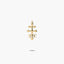 Cruz de Caravaca de oro 18K 18 mm