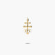 Cruz de Caravaca de oro 18K 18 mm