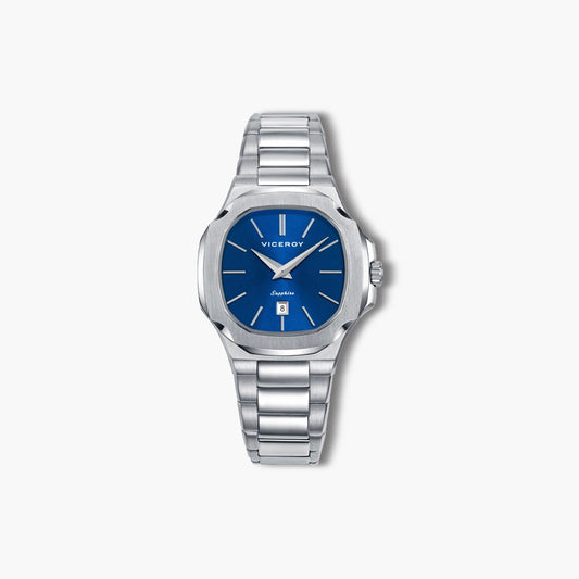 Reloj Viceroy Cápsula 45110-37 acero esfera azul