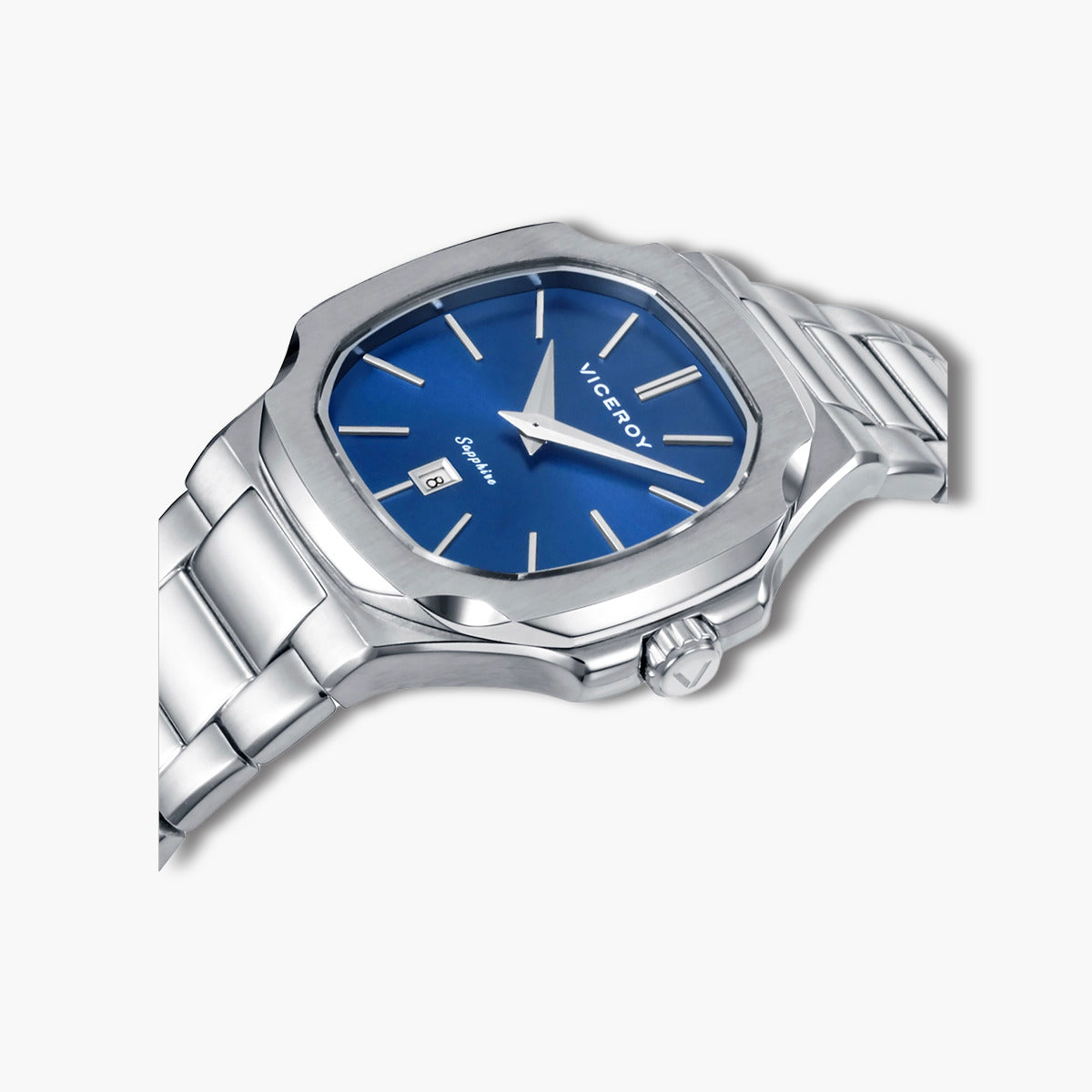 Reloj Viceroy Cápsula 45110-37 acero esfera azul