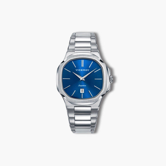 Reloj Viceroy Cápsula 45111-37 acero esfera azul