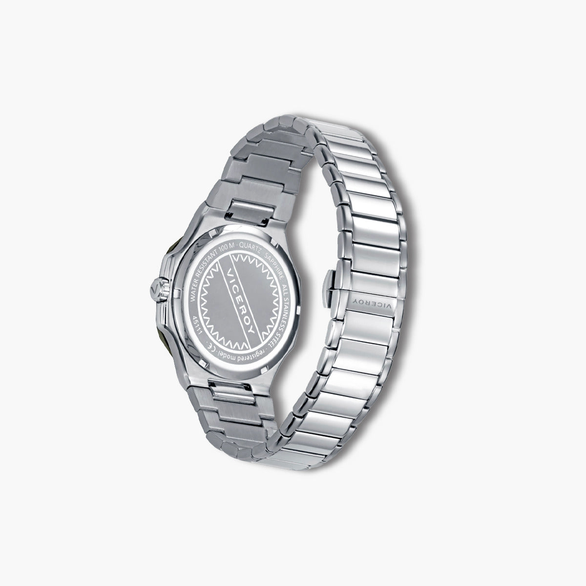 Reloj Viceroy Cápsula 45111-67 acero esfera verde