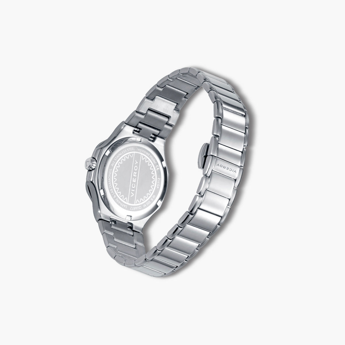Reloj Viceroy Cápsula 45112-07 acero esfera blanca