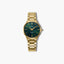 Reloj Viceroy Swiss Made 45118-67 acero dorado esfera verde