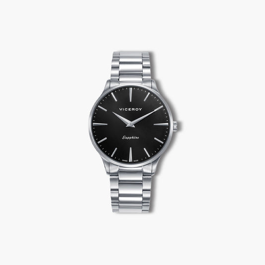 Reloj Viceroy Swiss Made 45119-57 acero esfera negra