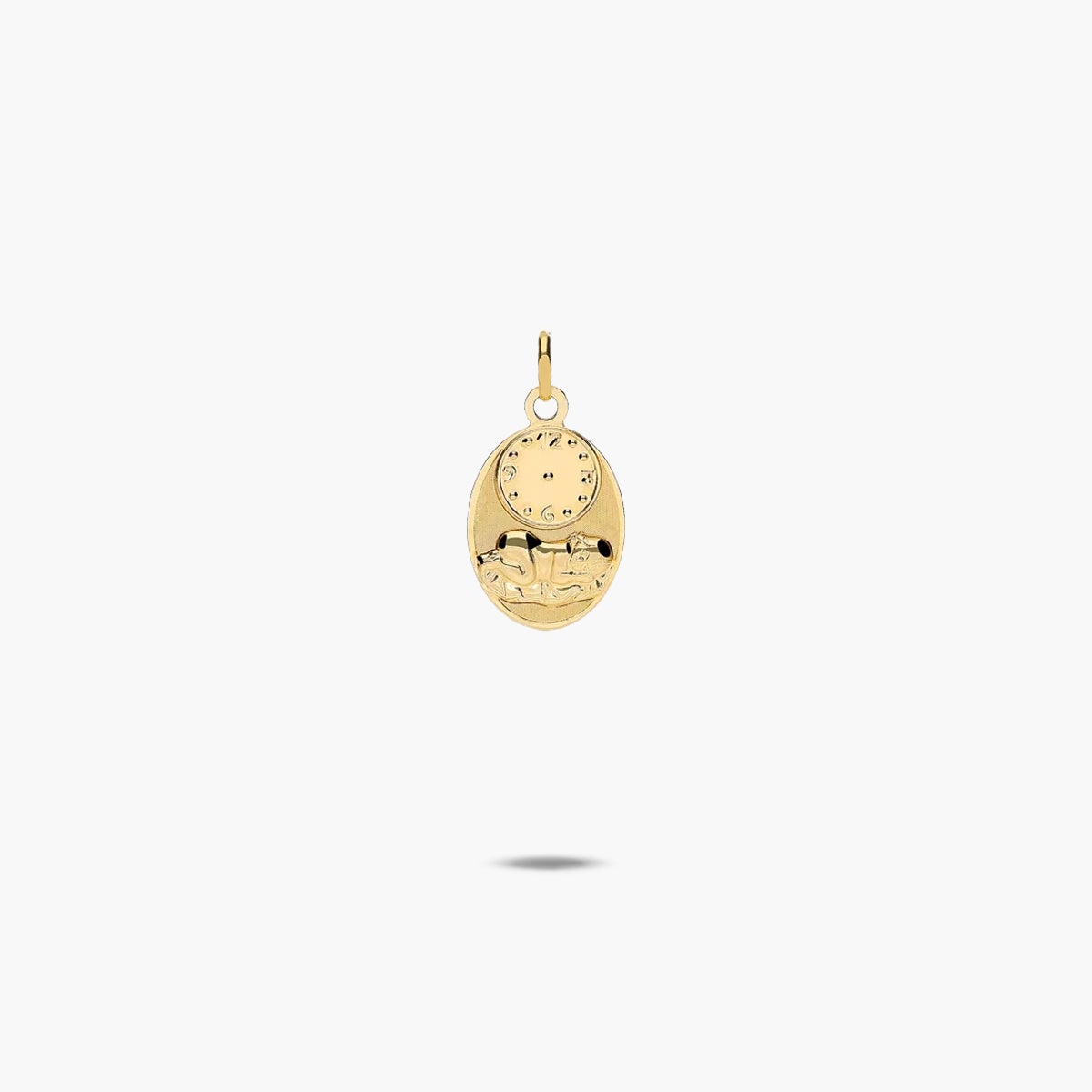 Medalla bebé de oro 18K 16 mm