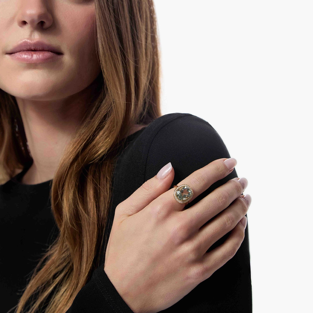 Anillo de oro 18K diamante natural 0.33 ct. BARONESS