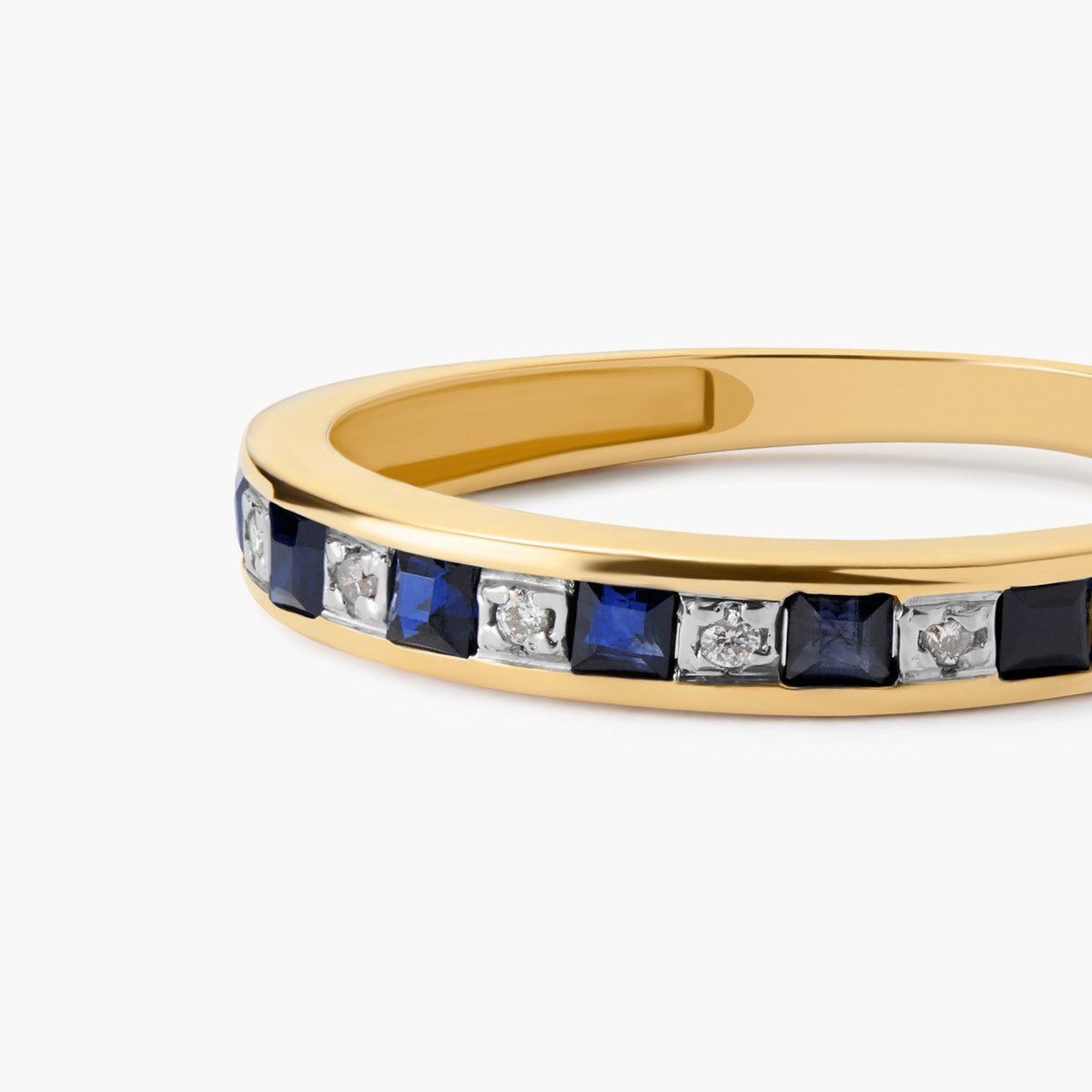Anillo de oro 18K diamante natural 0.025 ct. CASINO