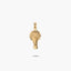 Medalla Virgen del Pilar de oro 18K 24 mm