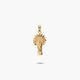 Medalla Virgen del Pilar de oro 18K 24 mm