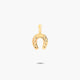 Colgante herradura de oro 18K 12 mm