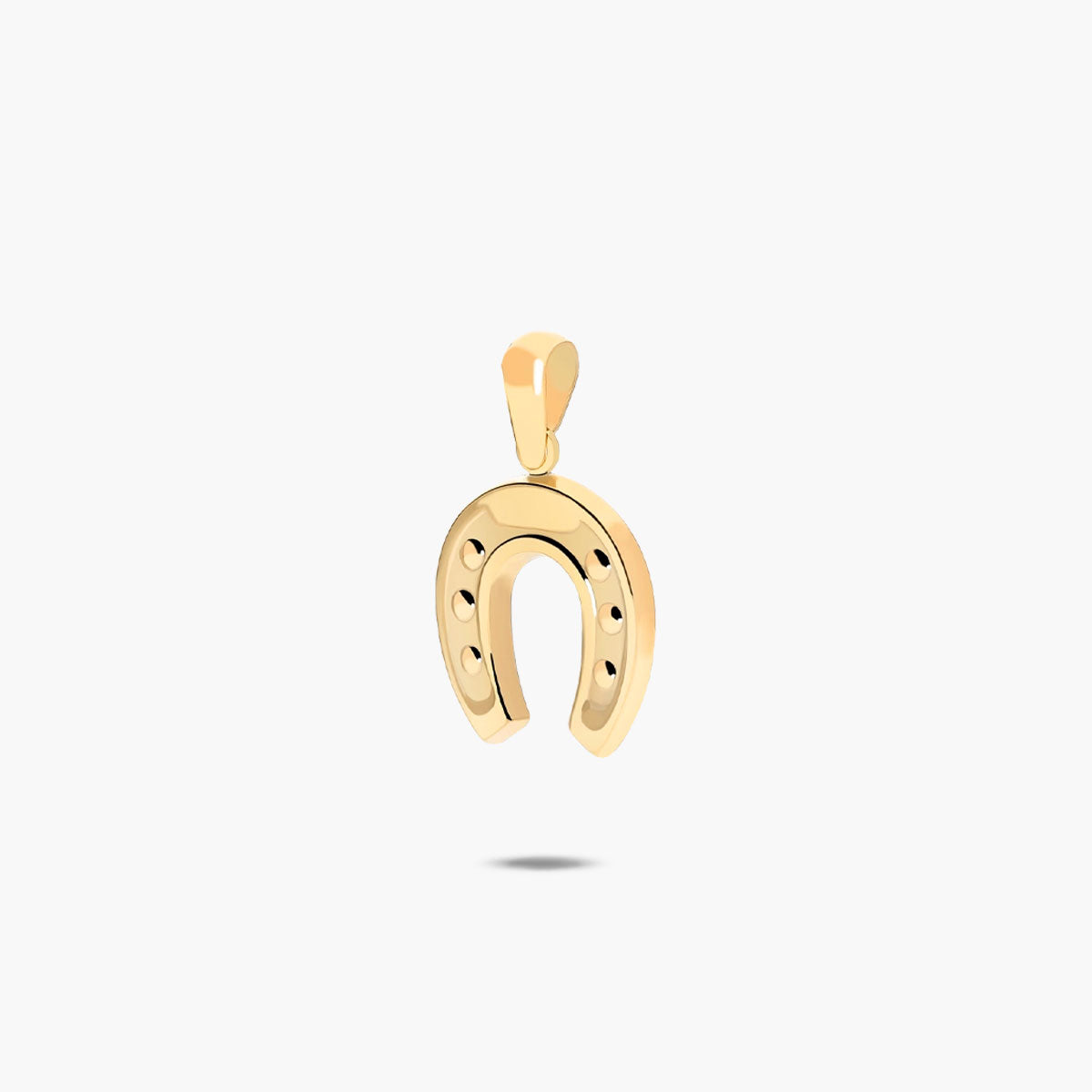 Colgante herradura de oro 18K 12 mm