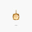 Colgante de oro 18K citrino y topacio 19 mm COURT